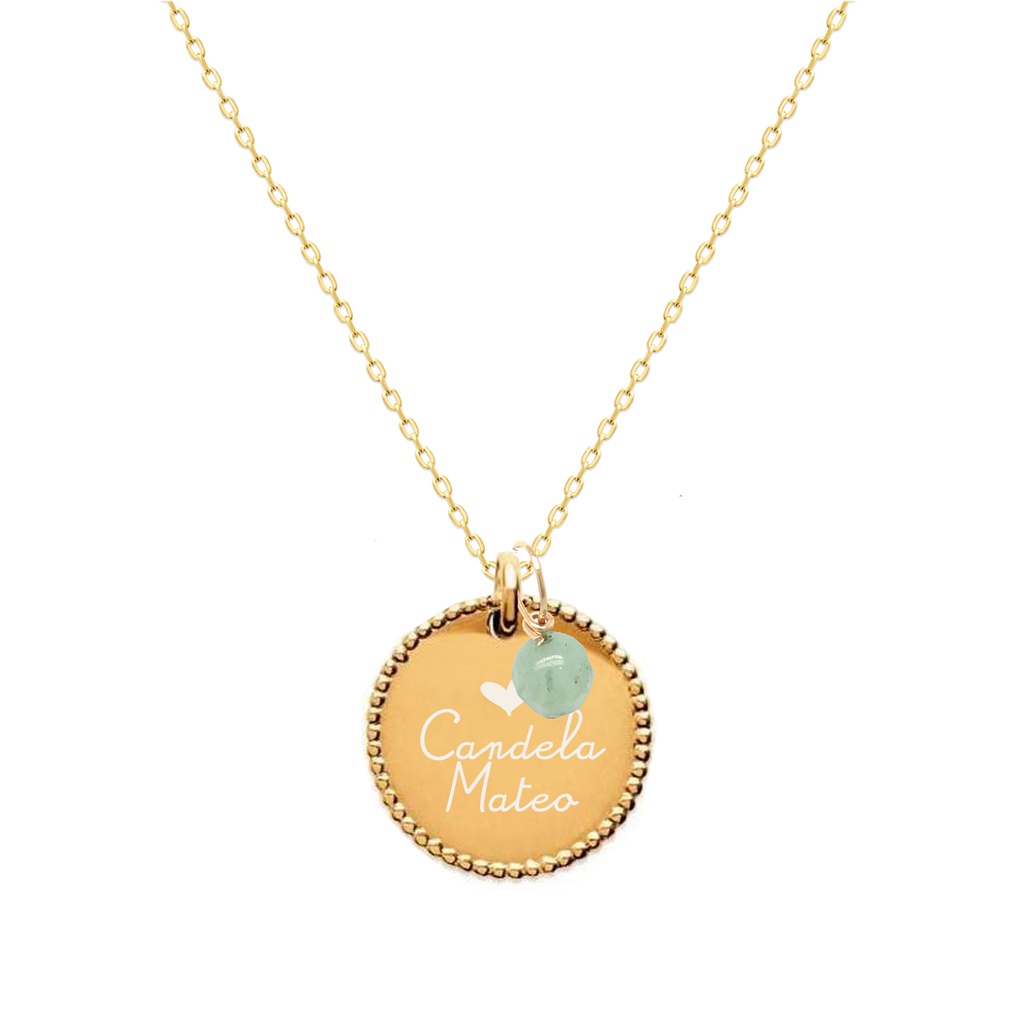 COLLAR VICTORIA STONE GOLDEN