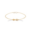 PULSERA EVA GOLDEN