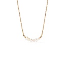 [10563a] COLLAR  PERLITAS  GOLDEN