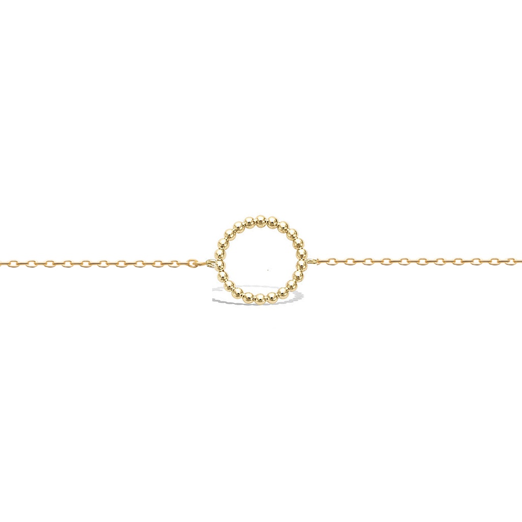 PULSERA CIRCLE GOLDEN