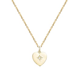 [920362EW1040CH.44] COLLAR CONSTELACIÓN HEART GOLDEN
